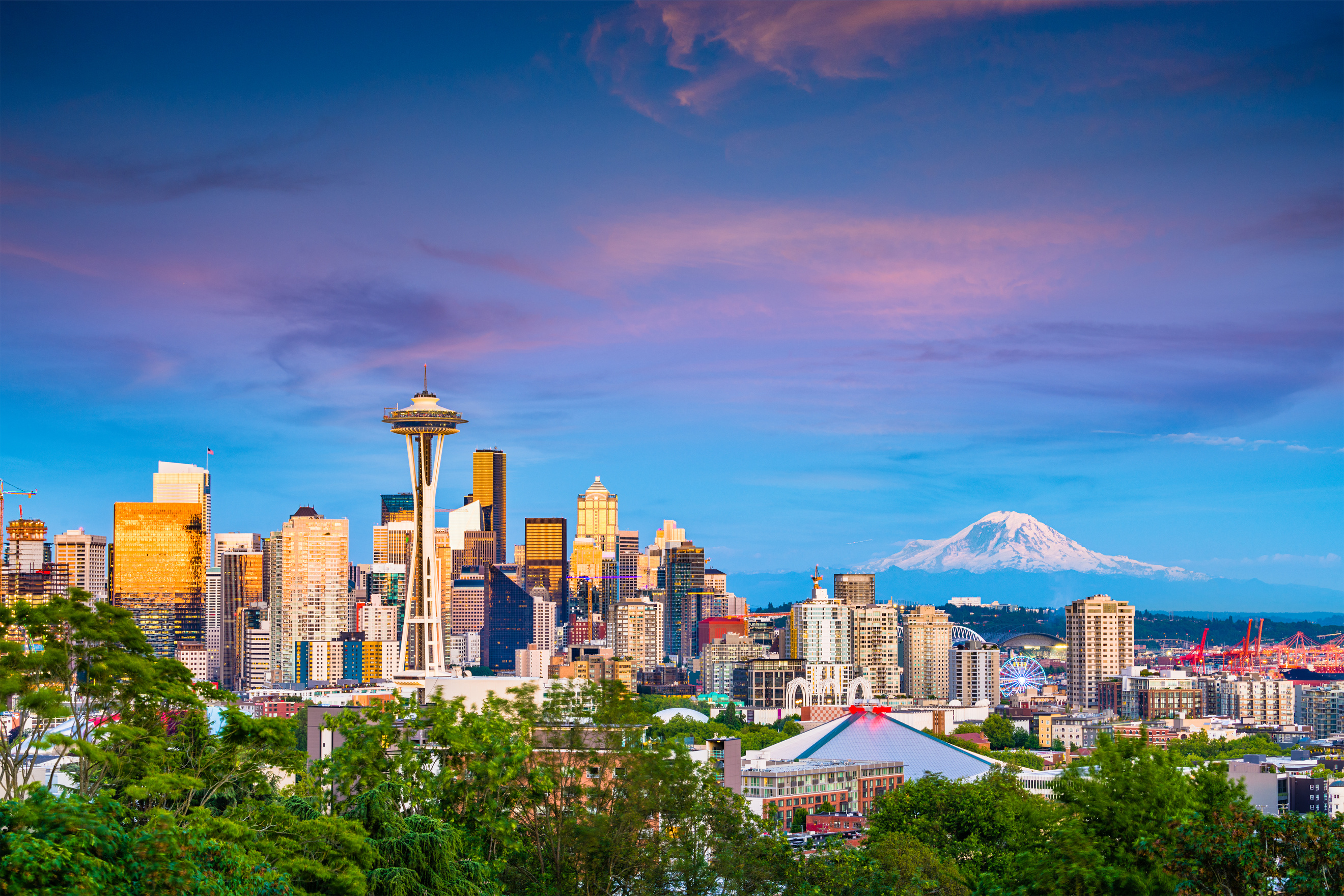 Seattle, Washington, USA Skyline